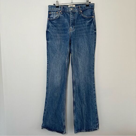 Free People We The Free Size 27 Blue Denim Jeans - Picture 2 of 13